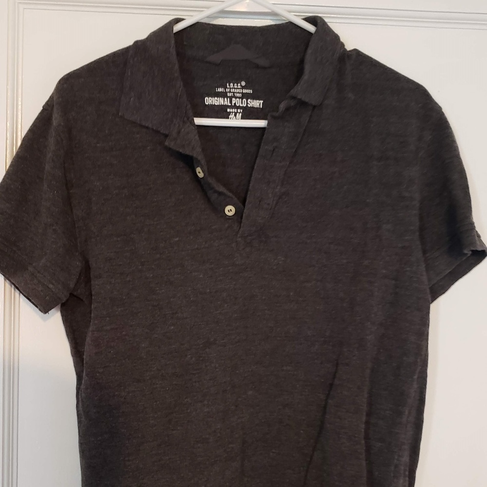 H & M polo shirts- men lot of 3 shirts